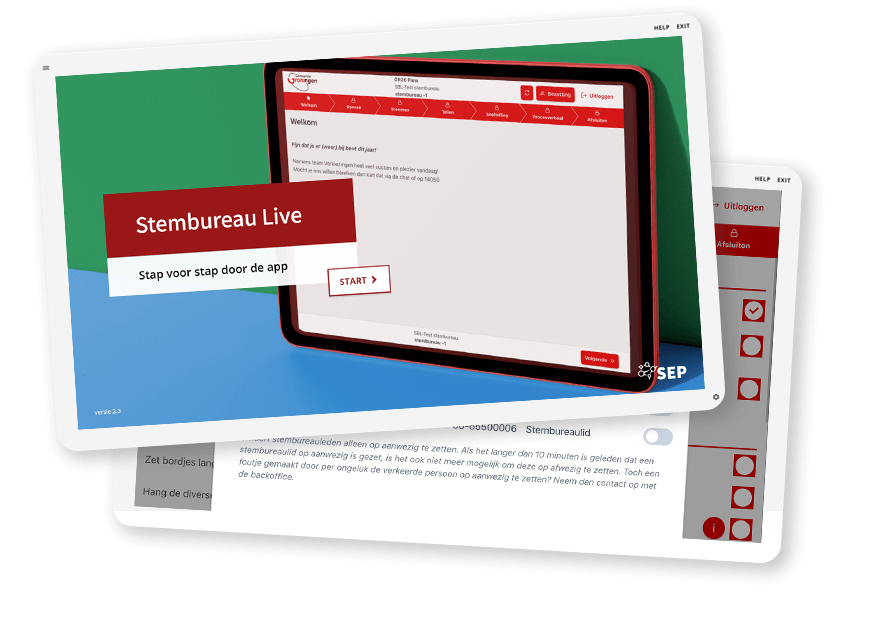 Werken met Stembureau Live